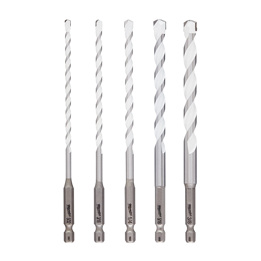 Brocas de carburo shockwave™ para materiales múltiples 5 pzs kit