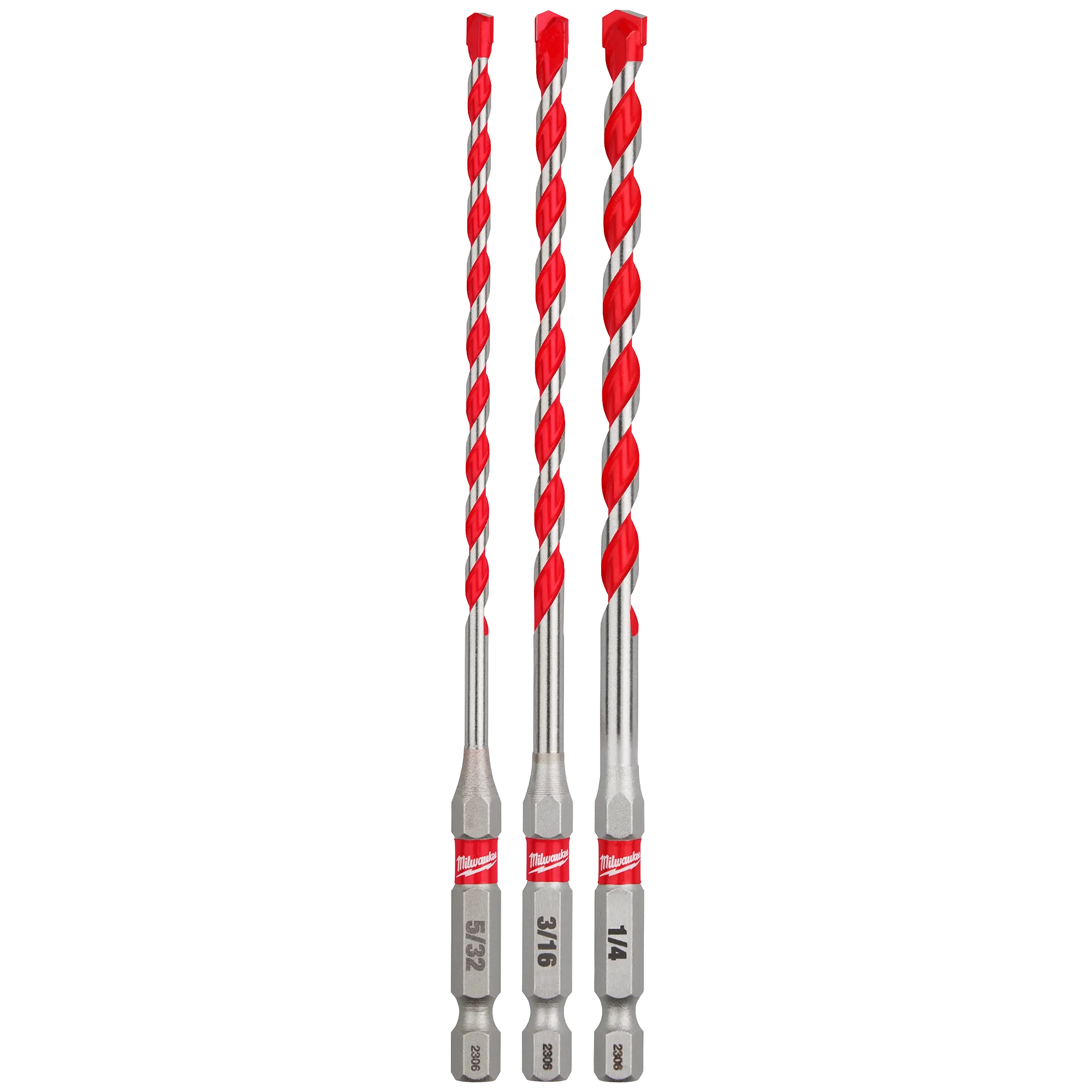 Juego de 3 piezas brocas con punta de carburo