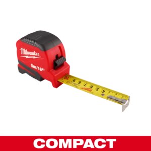 Cinta métrica compacta de 5 metros / 16 pies
