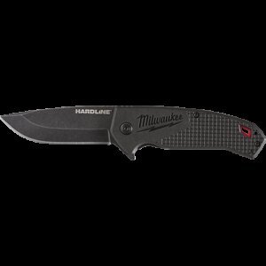 Navaja plegable de bolsillo con hoja lisa de 3" hardline™