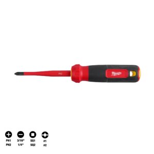 Destornillador aislado multi-punta 8 en 1