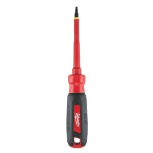 Desarmador insulado cuadrada #2 x 4" de 1000v