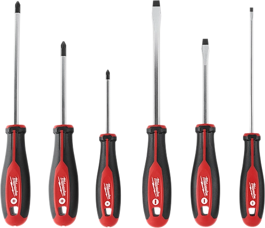 Desarmadores de 6 piezas