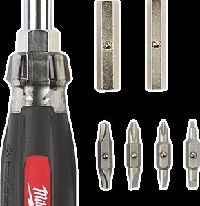 Destornillador con empuñadura acolchonada 13 en 1 con punta ecx®