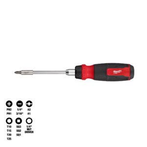 14-in-1 ratcheting multi-bit screwdriver