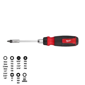 27-in-1 ratcheting multi-bit screwdriver