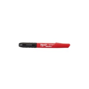 Marcador punta ultra fina color negro inkzall™ 12 pzas