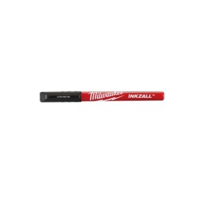 Marcador-pluma punta ultra fina color negro inkzall™ 4 pzas
