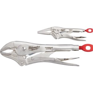 Pinzas de presion torque lock™ punta larga 6" y mandibula curva 10"