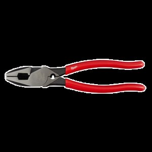 Pinzas de electricista 9" con crimpadora de acero carbonado