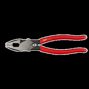 Pinzas de electricista 9" con limpiador de roscas