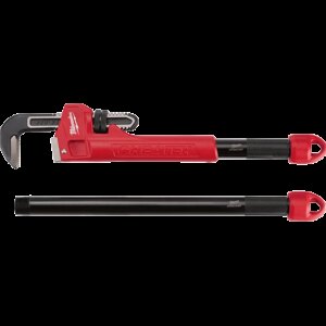 Llave stillson tipo cheater 3 en 1