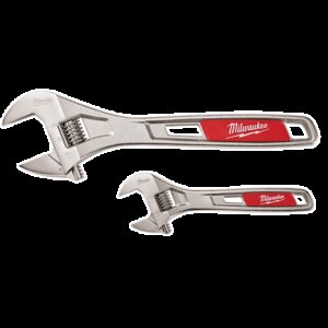 Llaves inglesas ajustables 6” & 10” jeugo de 2 pzas