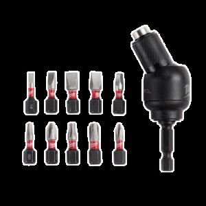 Juego de 11 piezas puntas con adaptador de 30* knuckle