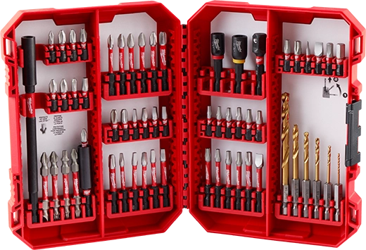 Set de puntas de impacto shockwave de 60 piezas