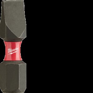 Punta inserto plana 8-10 x 1/4" x 1" - bulk (25)