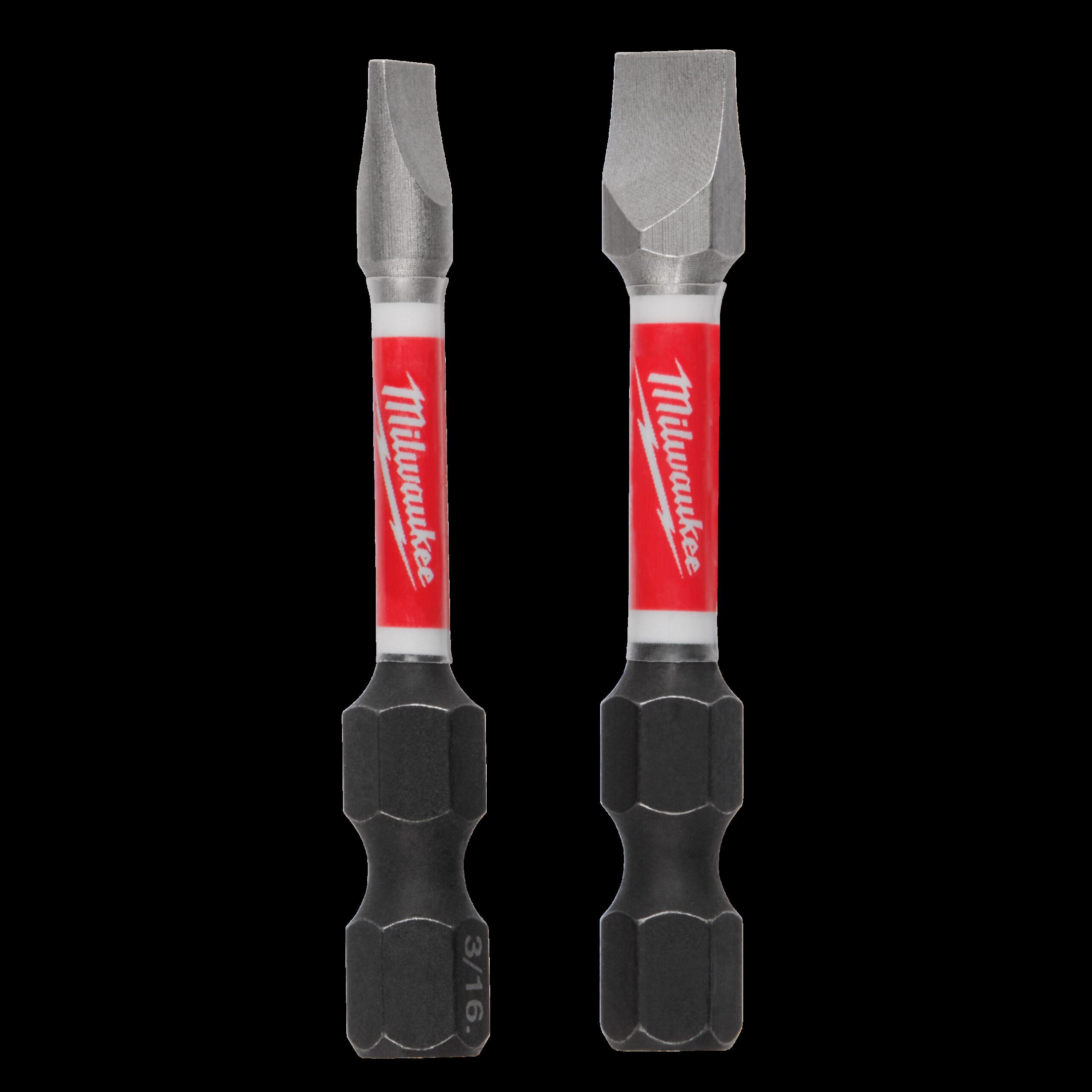 2pk slotted power bits #8/#10