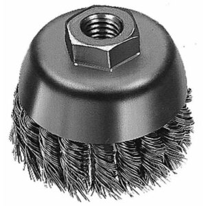 Cepillo de copa 4"  trenzado