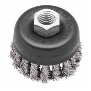 Cepillo de copa 2-3/4" trenzado inoxidable
