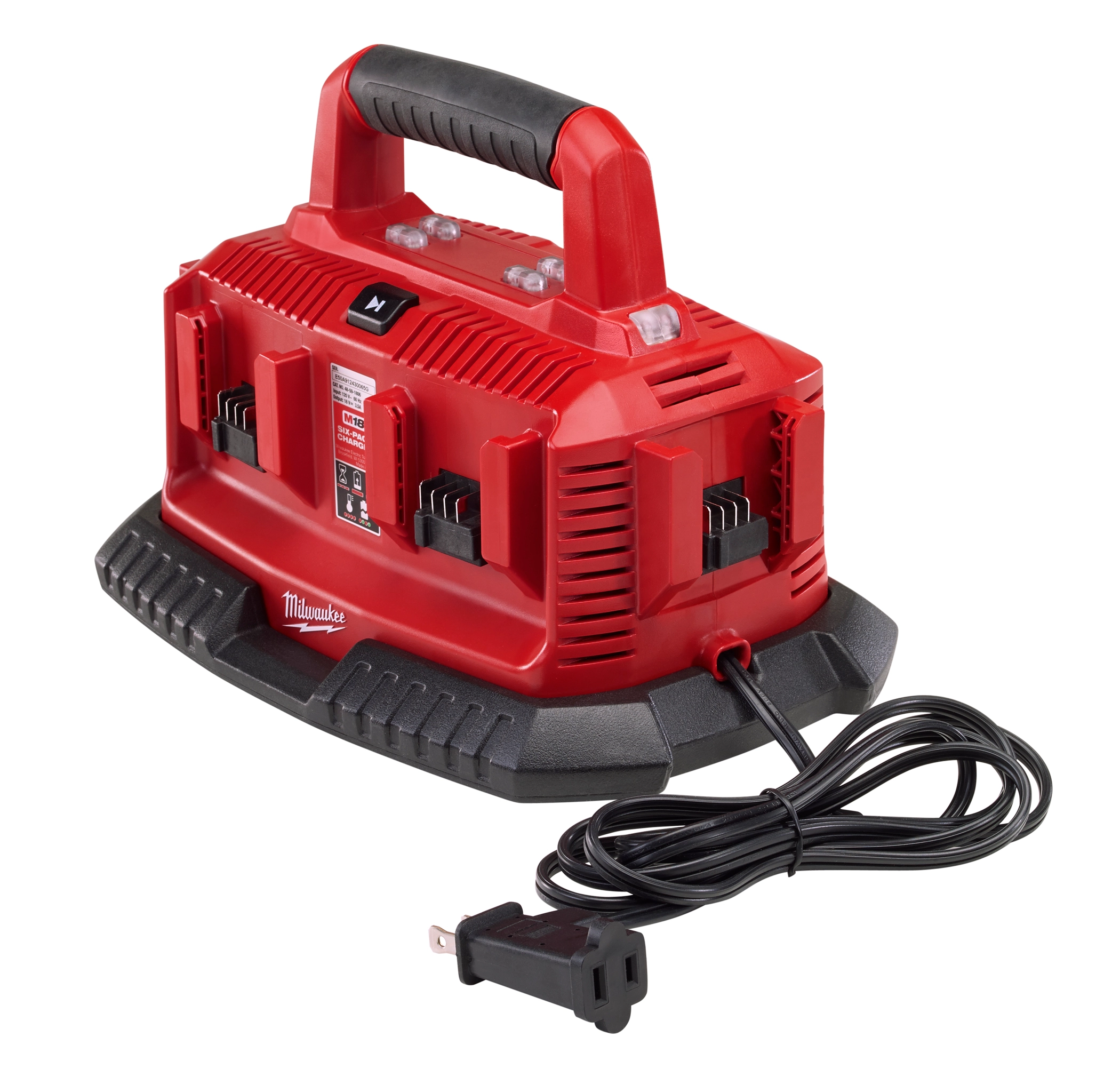 Cargador secuencial de 6 bahías M18