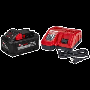 Kit de arranque bateria y cargador redlithium high output™ xc8.0 m18™