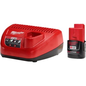 Bateria compacta redlithium™ 2.0 y cargador m12™