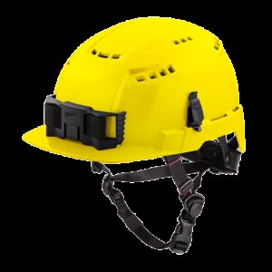 Casco de seguridad con borde delantero - tipo 2 clase c- amarillo
