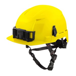 Casco de seguridad con borde delantero - tipo 2 clase e- amarillo