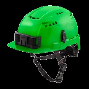 Casco de seguridad con borde delantero - tipo 2 clase c- verde