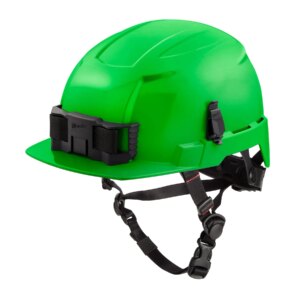 Casco de seguridad con borde delantero - tipo 2 clase e- verde