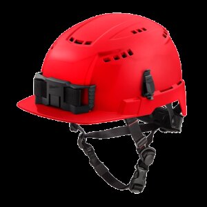 Casco de seguridad con borde delantero - tipo 2 clase c- rojo