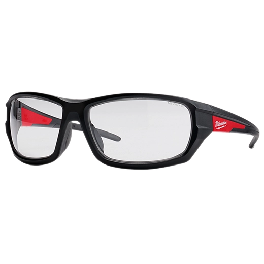 Lentes de seguridad de medio desempeño transparentes