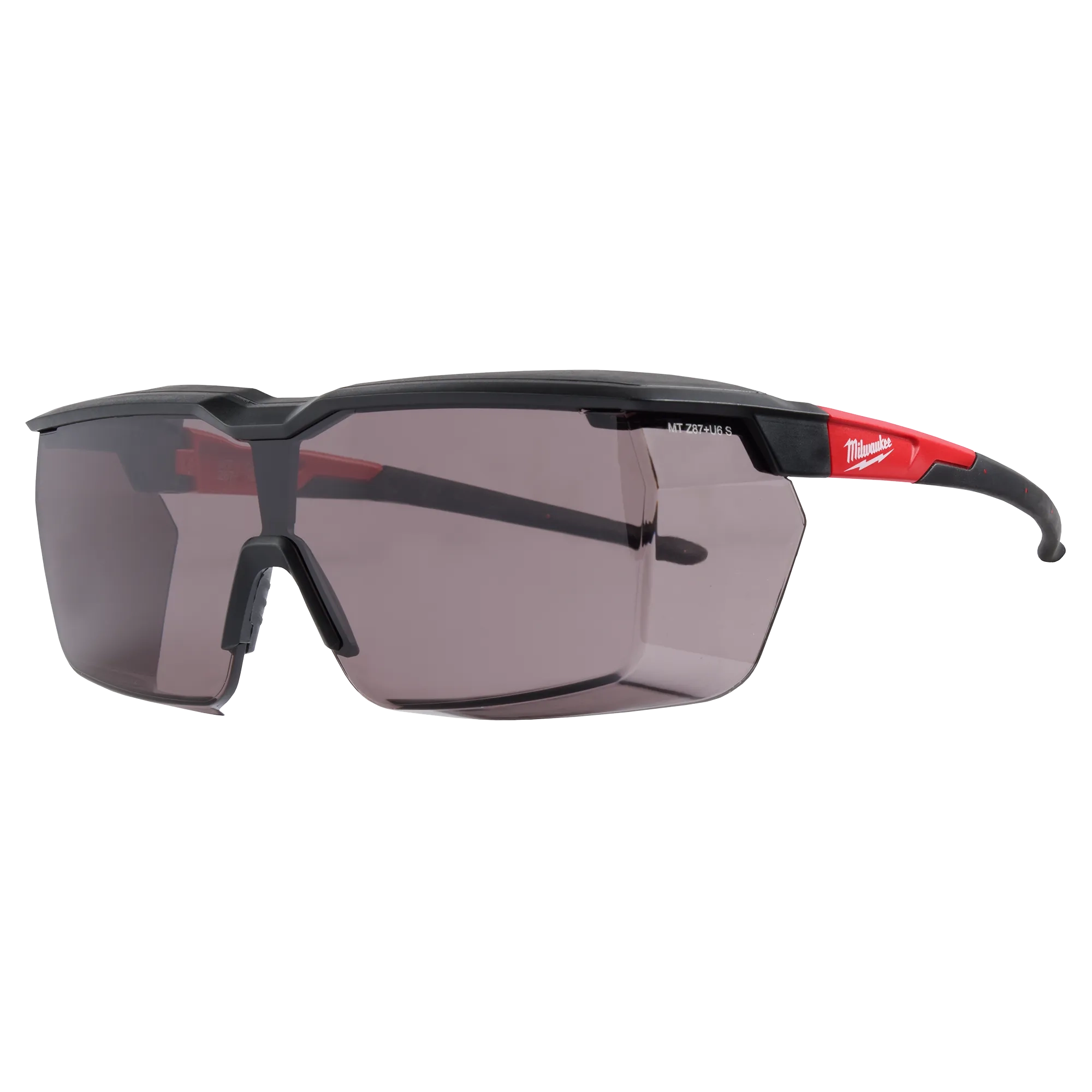 Safety over glasses tinted