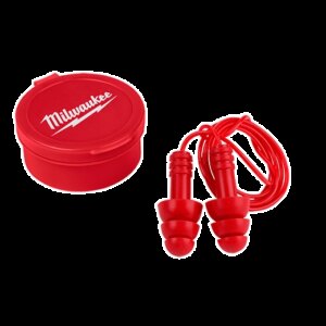 Tapones de seguridad re-utilisables con cordon 3 pk