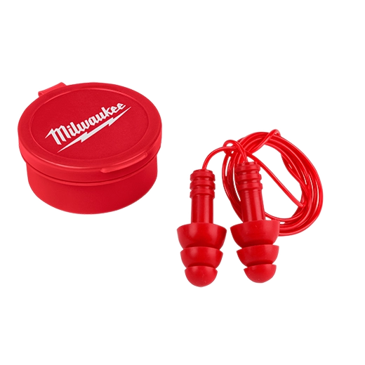 Tapones de seguridad re-utilisables con cordon 3 pk