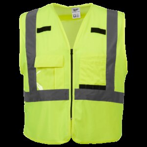 Chaleco de seguridad alta visibiidad amarillo g/xg