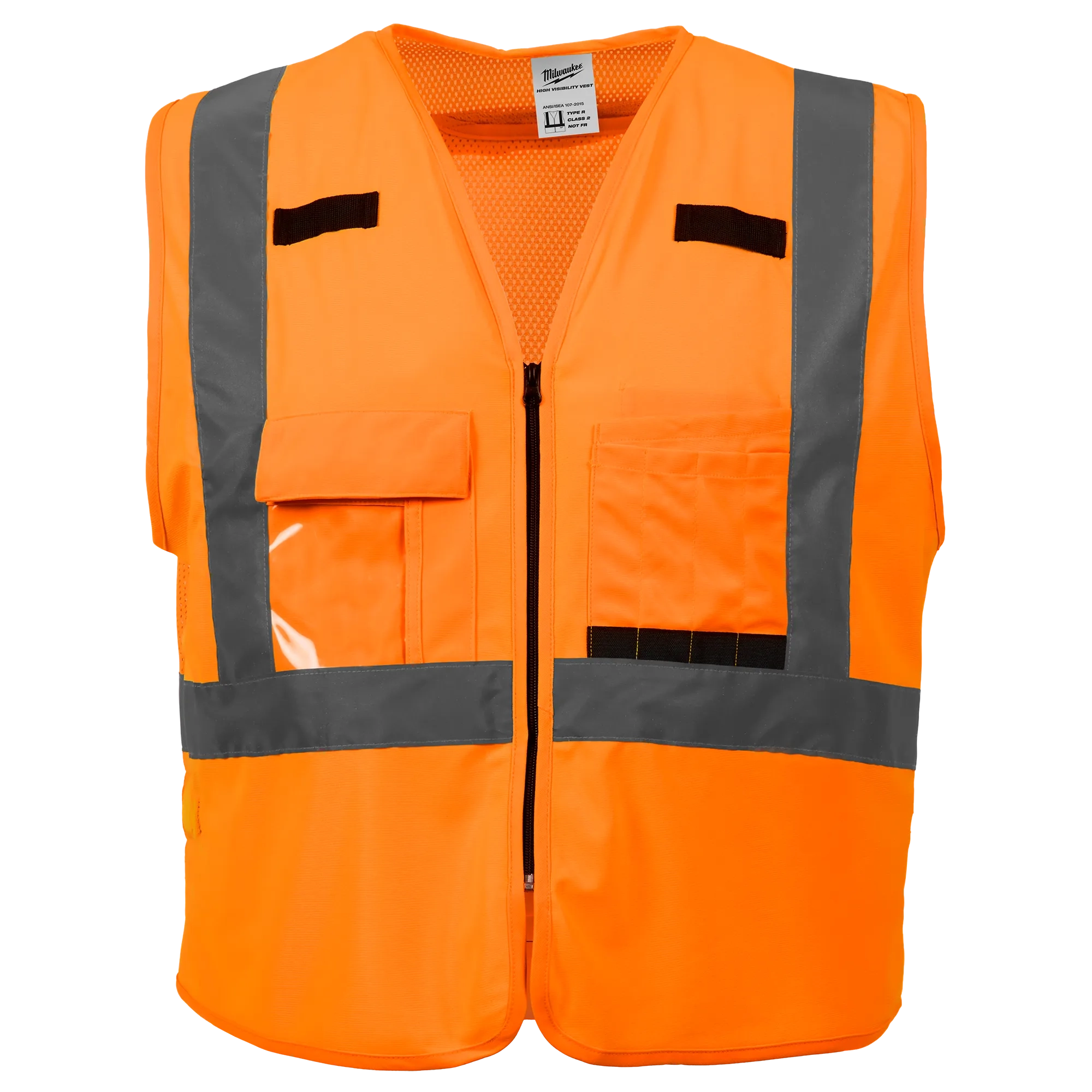 Chaleco de seguridad alta visibiidad naranja ch/m