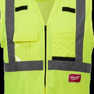 Chaleco de seguridad amarillo ultra reflejante xxg/xxxg
