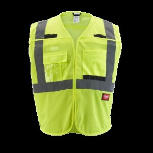 Yellow breakaway vest - 4xl/5xl