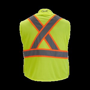 Chaleco de seguridad de gran visibilidad clase 2 - csa ch/m amarillo