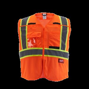Chaleco de seguridad de gran visibilidad clase 2 - csa ch/m naranja