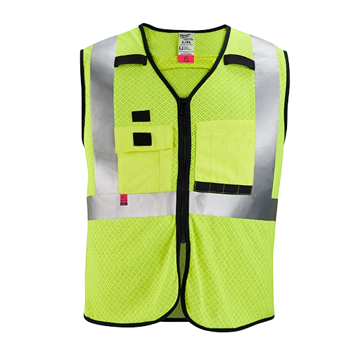 Cat 1 ar vest l/xl - ylw