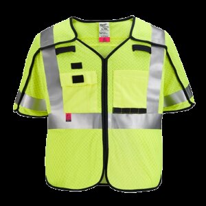 Cat 1 cl 3 ar brkaway vest 2xl/3xl - ylw