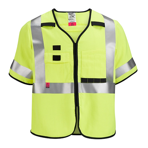 Cat 2 cl 3 ar vest s/m - ylw