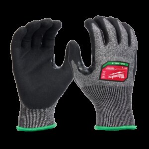 Guantes bañados en nitrilo de alta destreza anticorte nivel 6 - l