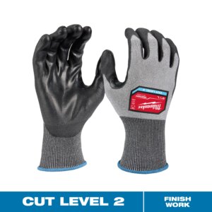 (6) cut 2 high dexterity gloves - l