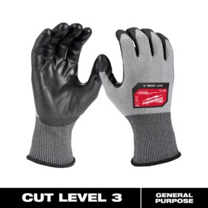 (6) cut 3 high dexterity gloves - l
