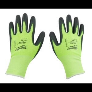 Guantes poliuretano nivel 1 de corte de alta visibilidad- ch