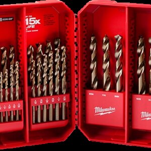 Juego de brocas de cobalto red helix 29 piezas