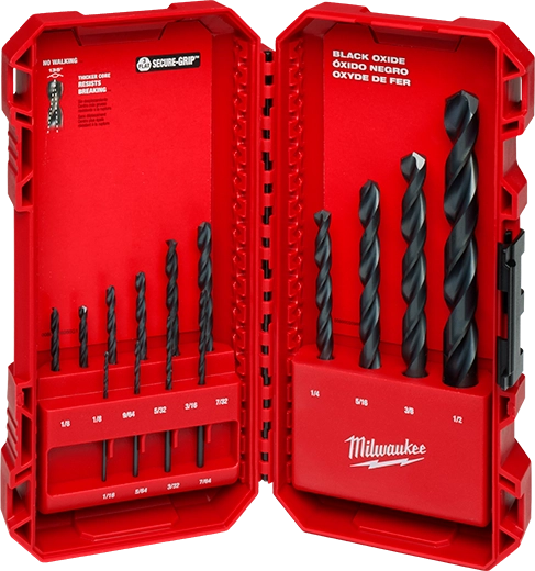 Juego brocas thunderbolt oxido negro